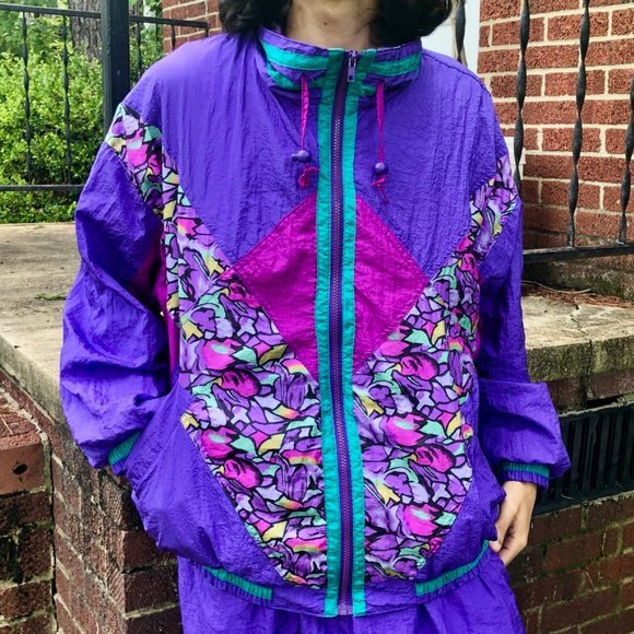 Abstract Pattern Windbreakers